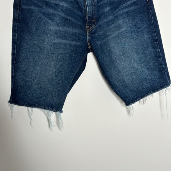 Levi’s Men Dark Wash Denim 511 Fringe Shorts Size 36 - Picture 4 of 12